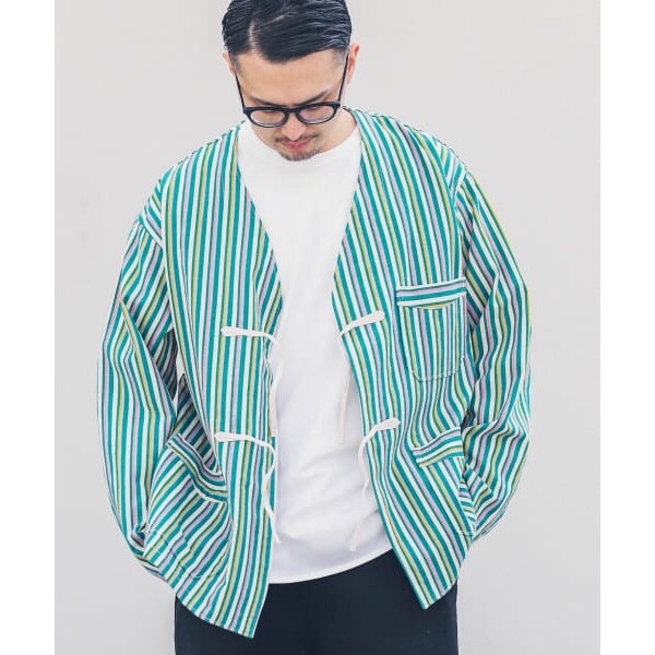 ARMY TWILL StripeCotton SlabCardigan | アーバンリサーチ サニー