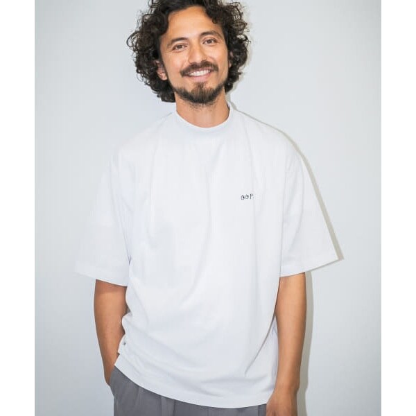 OOPS×RYUAMBE　モックネックTシャツ URBAN RESEARCH Sonny Label tシャツ OOPS×RYUAMBE モックネック