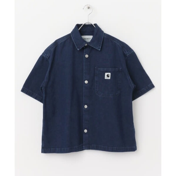 ブラウス シャツ carhartt　W SHORT-SLEEVE LOVILIA SHIRTS レディース carhartt W SHORT-SLEEVE LOVILIA SHIRTS[LWA5-I034558]｜URBAN