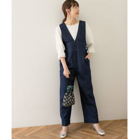 デニムVネックオールインワン | アーバンリサーチ サニーレーベル 