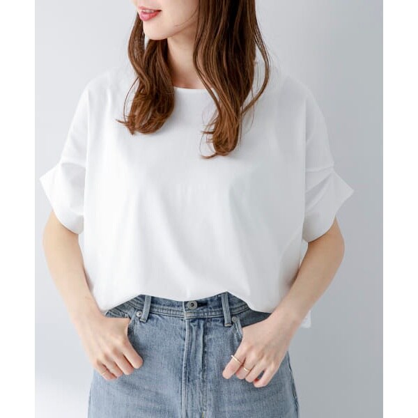 【UVカット接触冷感吸水速乾ストレッチ性】ドルマンプルオーバー UNTITLED tシャツ 「UVカット/接触冷感/吸水速乾/ストレッチ性
