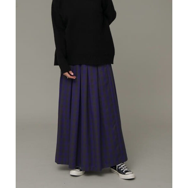 ブロックチェックタックスカート URBAN RESEARCH Sonny Label（アーバンリサーチサニーレーベル