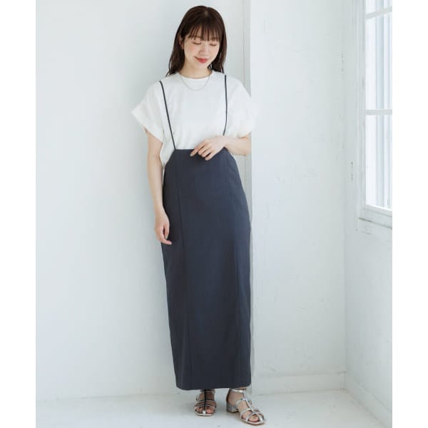 WEB/一部店舗限定』ナローサスペンダースカート | アーバン