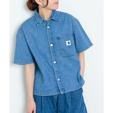 carhartt　W SHORT-SLEEVE LOVILIA SHIRTS