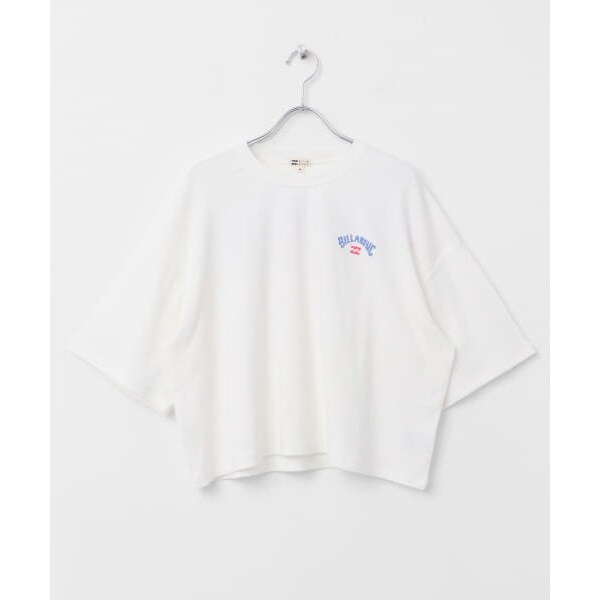 【アーバンリサーチサニーレーベル】BILLABONG　スプレーアーチルーズクロップドリブTシャツ Sonny Label｜BILLABONG スプレーアーチルーズクロップドリブT