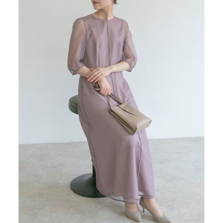 kaene メロンチュールシアードレス | アーバンリサーチ ロッソ(URBAN  