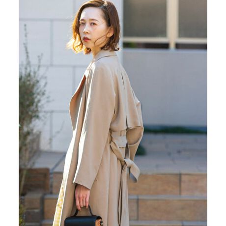 バックタックトレンチコート | アーバンリサーチ ロッソ(URBAN  