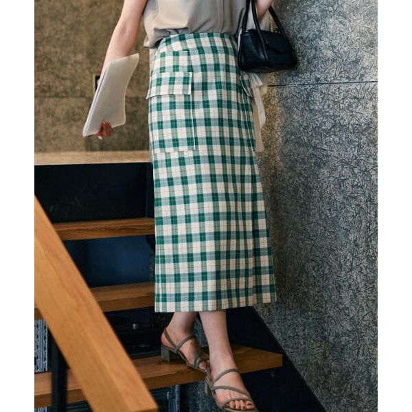 [URBAN RESEARCH ROSSO] フロントポケットタイトスカート URBAN RESEARCH ROSSO WOMEN（アーバンリサーチ ロッソ）の