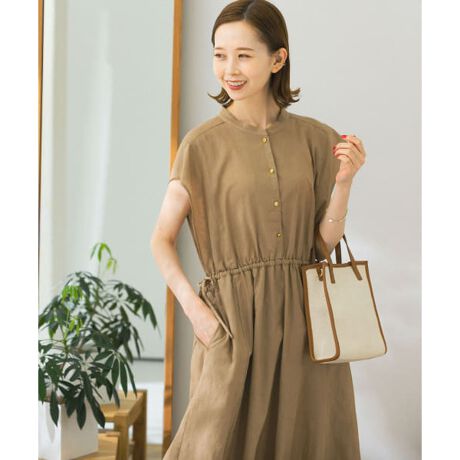 リネンコットンウエストギャザーワンピース アーバンリサーチ ロッソ Urban Research Rosso Ra25 26k512 ファッション通販 マルイウェブチャネル