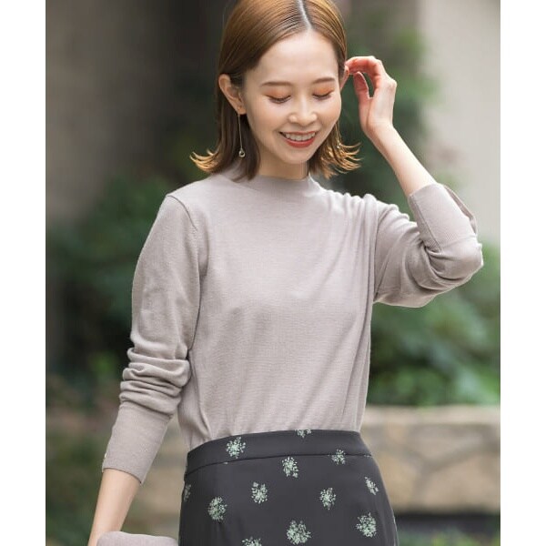 ☆美品◇アーバンリサーチロッソ◇ ウール混クルーネックプル