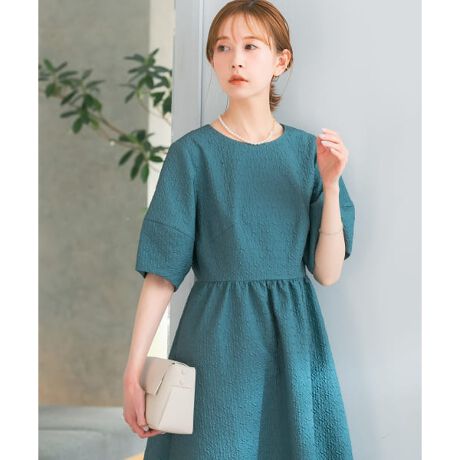 コクーンスリーブジャガードドレス | アーバンリサーチ ロッソ(URBAN  