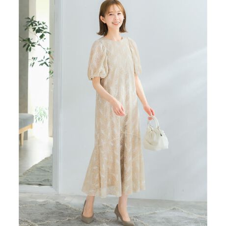 値下げ】バイカラーペプラムドレス グレースクラス くぼみ 