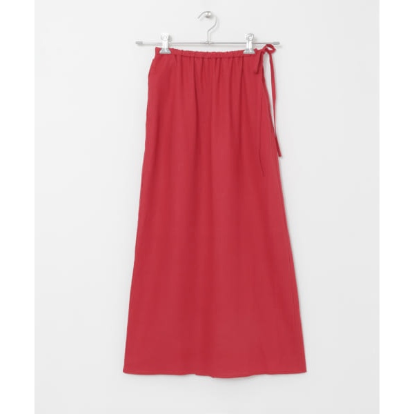 【red】デザインスリットイージータイトスカート