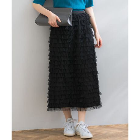 Torrazzo Donna メッシュフリルIラインスカート | アーバンリサーチ 