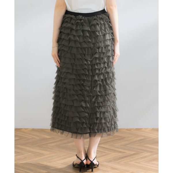 Torrazzo Donna メッシュフリルIラインスカート | アーバンリサーチ