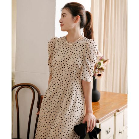 別注』Chaco×ROSSO ドットフロッキードレス | アーバンリサーチ ロッソ  