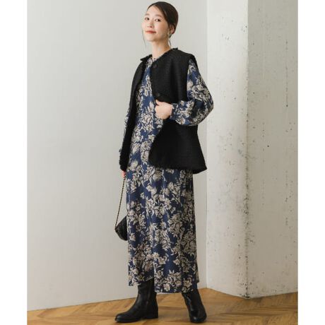 F by ROSSO ヴィンテージフラワープリントワンピース | アーバン  