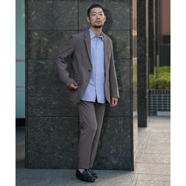 ストレッチセットアップ urban コレクション research rosso men