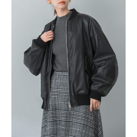 upper hights THE U-2 BIG PU BLOUSON | アーバンリサーチ ロッソ 