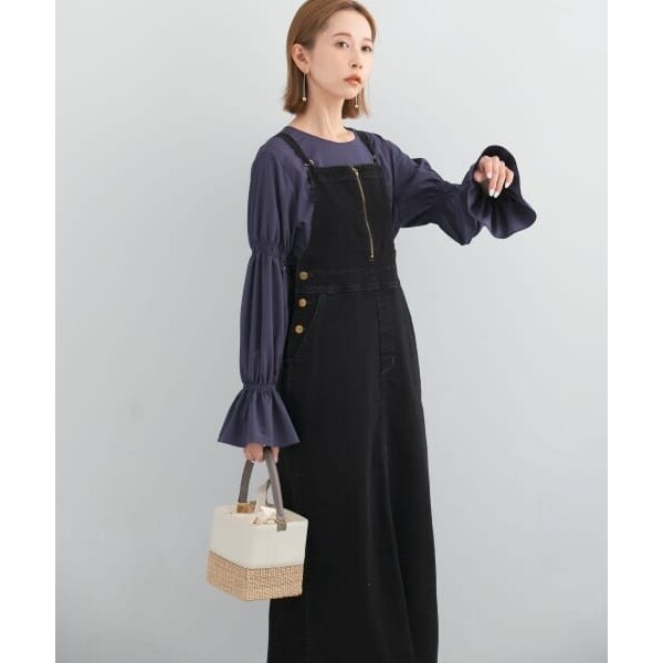 タグ付き　別注　Lee ROSSO　FRONT ZIP JUMPER SKIRT Lee（リー）の「『別注』Lee×ROSSO FRONT ZIP JUMPER SKIRT