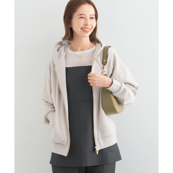 WEB限定』オーバーZIPパーカー | アーバンリサーチ ロッソ(URBAN