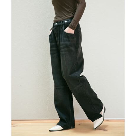 YENN TUCK BELT DESIGN PANTS アーバンリサーチ ロッソ(URBAN RESEARCH ROSSO)  マルイウェブチャネル