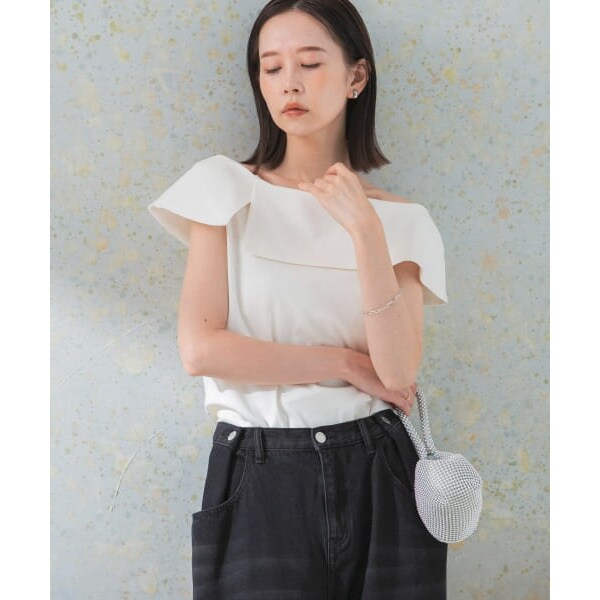 スタイリング styling/ オフショルダー カット トップス 【2025 新作】 楽天市場】スタイリング styling/ オフショルダー カット