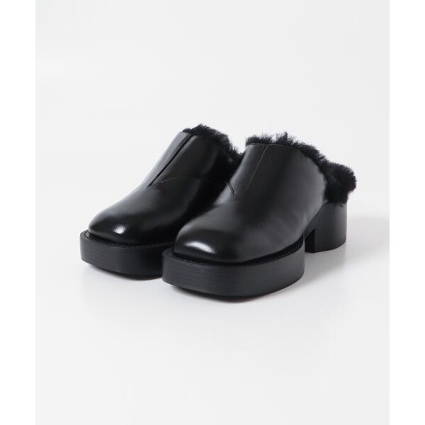 ALM. VIVLOS LEATHER MULES （ブラック）36