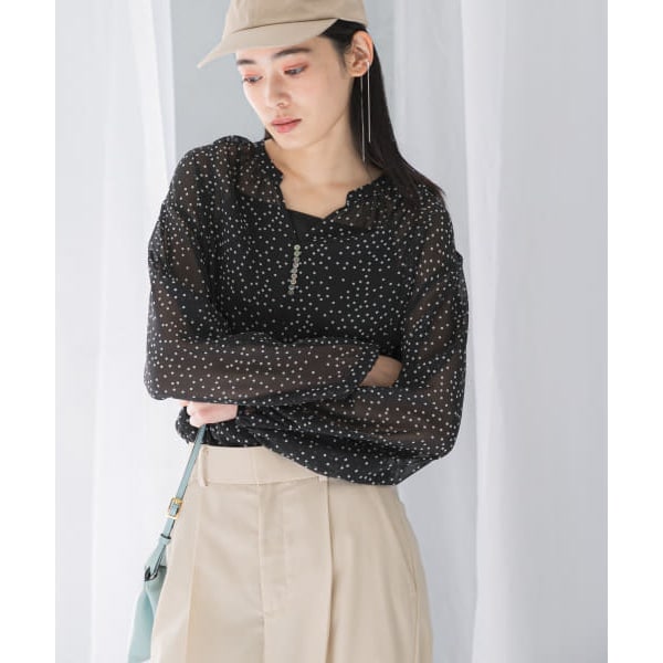 セール 40%OFF】F by ROSSO イージーケアボリュームチュニック