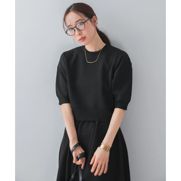 【URBAN　RESEARCH　ROSSO】F by ROSSO　ウォッシャブルミラノリブプルオーバー F by ROSSO ウォッシャブルミラノリブプルオーバー | アーバン