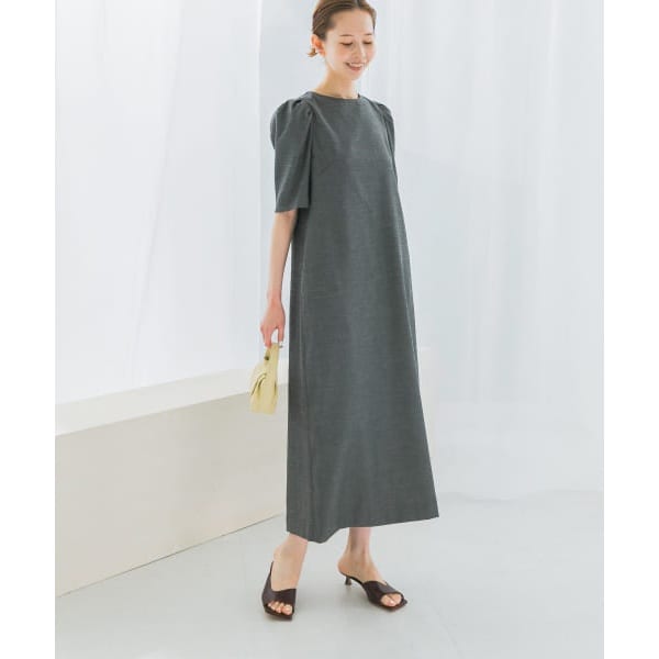 かぐれ 24SS✨リヨセルリネンキャミワンピース ギャザー