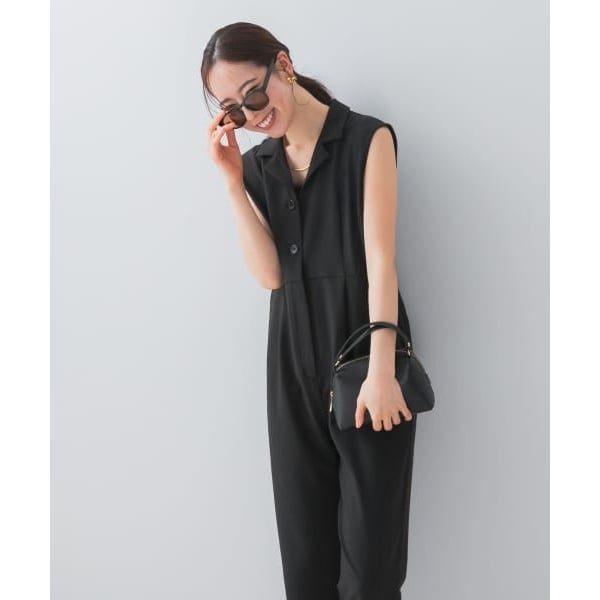 UR TECH DRYLUXE』F by ROSSO テーラーカラーオールインワン