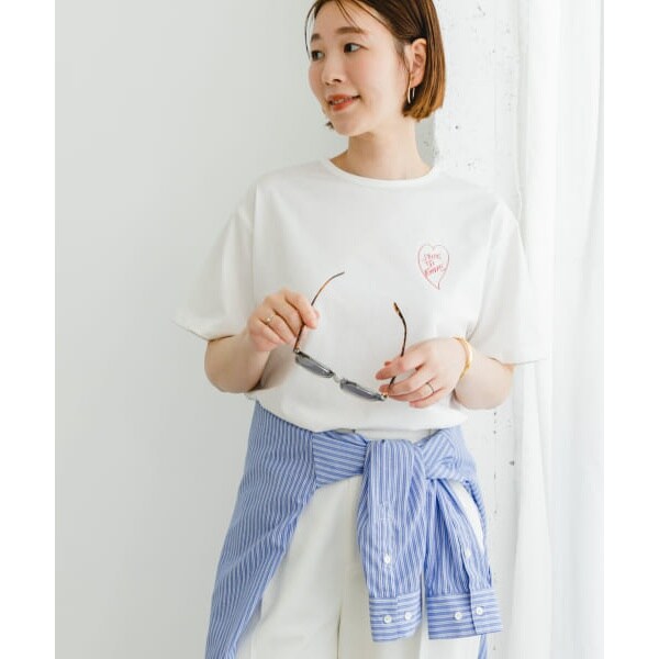 【URBAN　RESEARCH　ROSSO】リンネル8月号掲載『UR TECH』Fby ROSSO　UVCUTバックテールフレアスリーブTシャツ リンネル8月号掲載『UR TECH』Fby ROSSO UVCUTバックテール