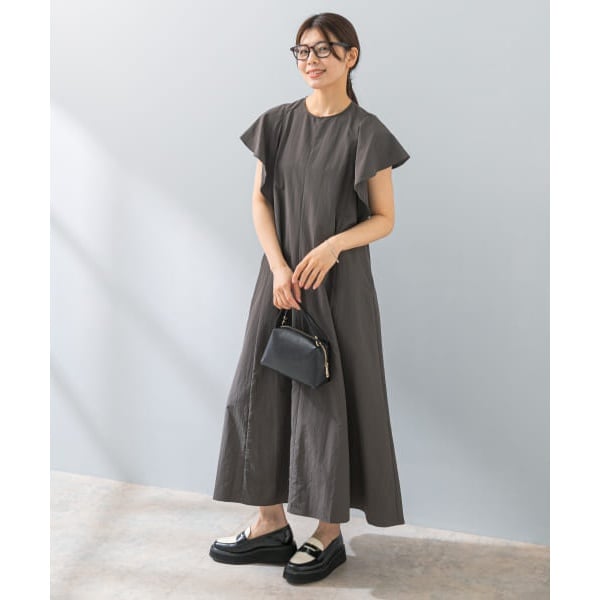 かぐれ 24SS✨リヨセルリネンキャミワンピース ギャザー