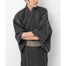 紳士ゆかた 綿麻