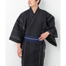 紳士ゆかた 綿麻