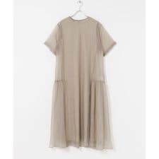 ELENDEEK　SHEER LAYERED CUT ONE-PIECE