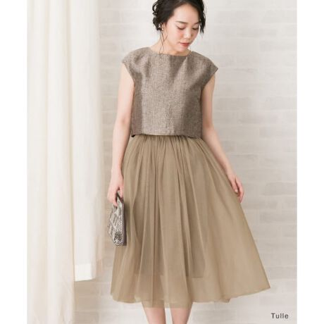 3WAYチュチュ付きドレス | アーバンリサーチ ロッソ(URBAN RESEARCH  