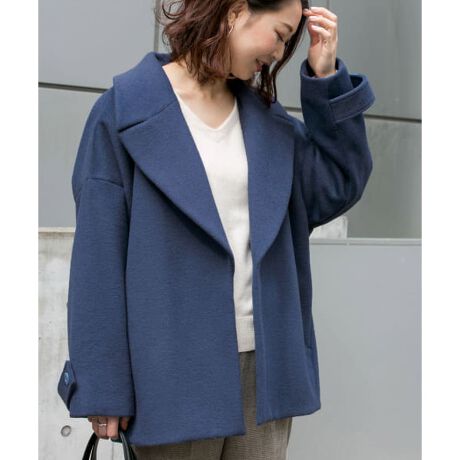 ショートオーバーコクーンコート | アーバンリサーチ ロッソ(URBAN  