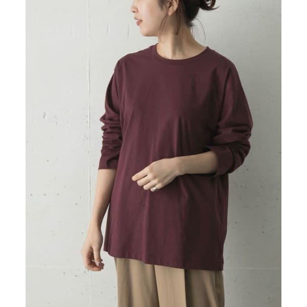 ATON LONG SLEEVE T-SHIRTS | アーバンリサーチ ロッソ(URBAN RESEARCH