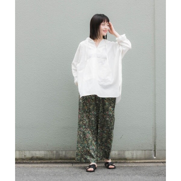 かぐれ（カグレ）の「コットンリネンパーカー（Tシャツ