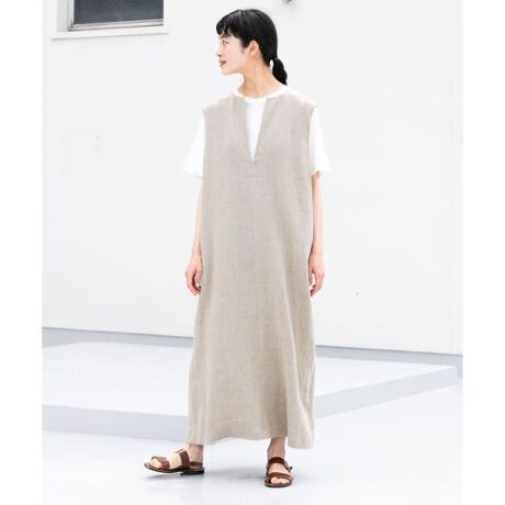 リネンボックスワンピース | かぐれ(kagure) | マルイウェブチャネル