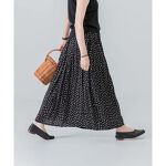 ドットギャザースカート | かぐれ(kagure) | マルイウェブチャネル 