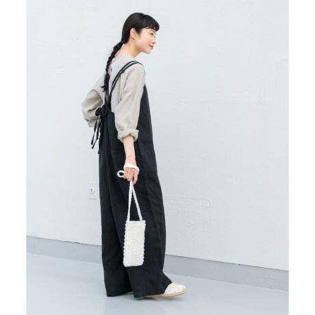 リネンサロペット | かぐれ(kagure) | マルイウェブチャネル 