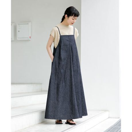 ライトデニムキャミワンピース | かぐれ(kagure) | マルイウェブチャネル 