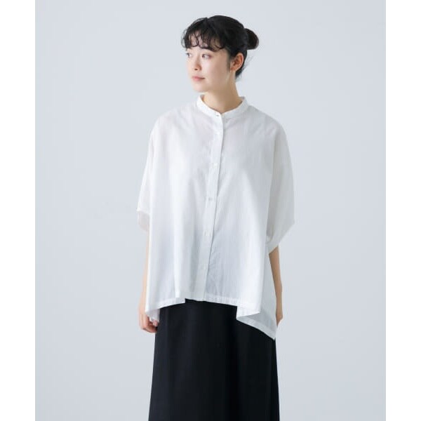 海外限定スパイク販売 コットンスクエアポンチョシャツ | かぐれ(kagure) | マルイ トップス