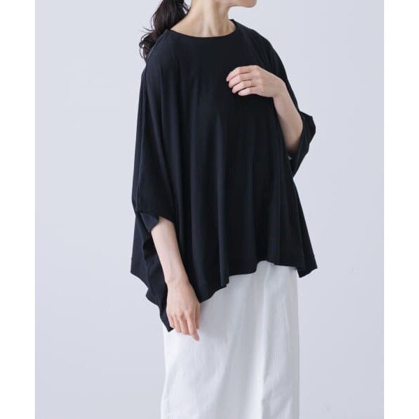 Adam et Rope&#39; - 新品タグ付　強撚コットンチュニックTEE アダムエロペ ADAM ET ROPE'（アダムエロペ）の「強撚コットンチュニック