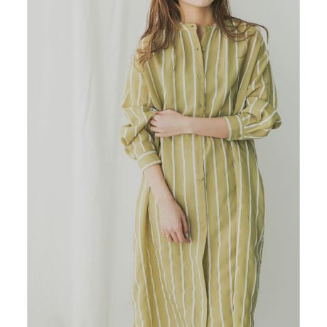 Kbf ストライプシャツワンピース Kbf Kbf Kp14 26h0 ファッション通販 マルイウェブチャネル