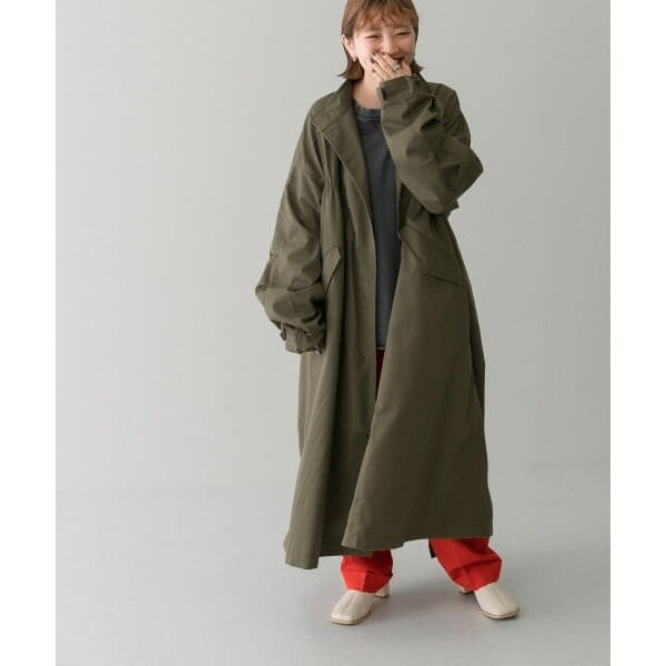 100 本物 新品未使用タグ付き ミリタリーロングコート Lit ミリタリージャケット Labelians Fr