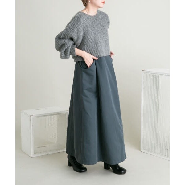 KBF（ケイビーエフ）の「2WAYニットSETキャミワンピース（ワンピース）」 - WEAR